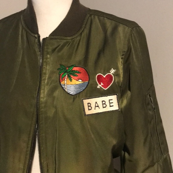 Kendall & Kylie Bomber Jacket - Picture 2 of 7